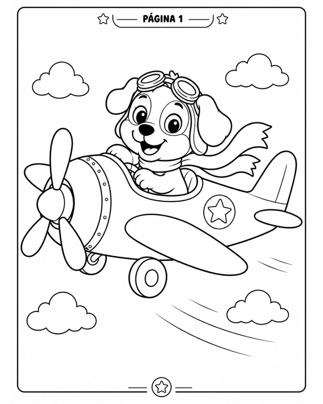 Amostra de desenho para colorir do Volume 01